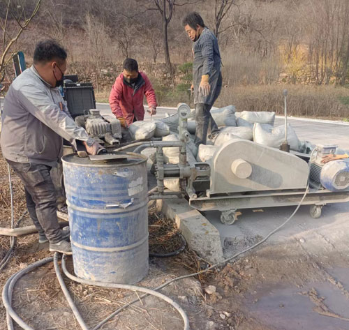 大安路面下沉注浆